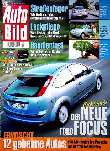 Deckblatt Auto Bild (35/2004)